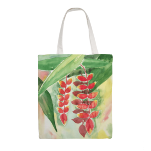Flowering Flames Tote Bag