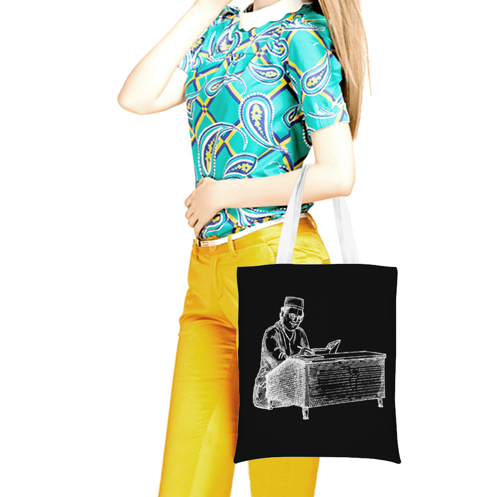 A Scholar's Words - Crafting My Heritage Tote Bag - Image 2
