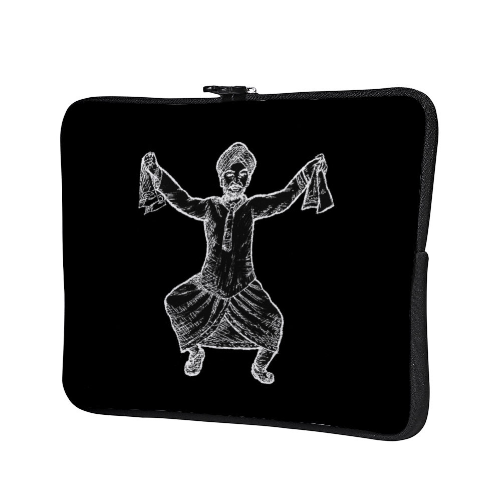Bhangra Beats - Dancing to My Heritage Laptop Sleeve - Image 3