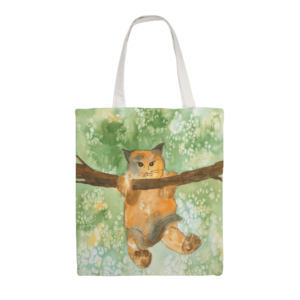 Whimsical Cat Tote Bag