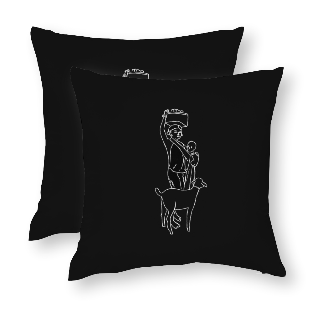 A Mother's Journey - The Way's of My Heritage Throw Pillowcase - Image 5