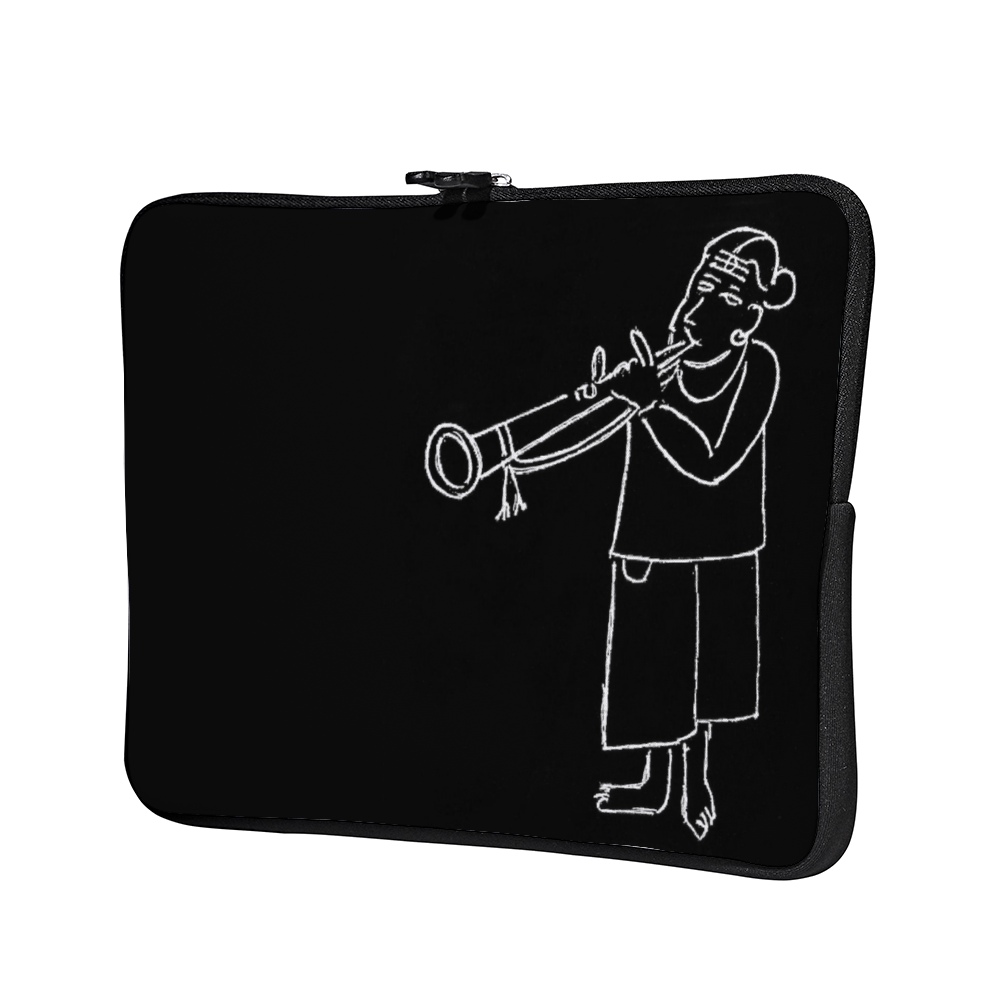 The Shehnai Musician - Crafting My Heritage Laptop Sleeve - Image 3