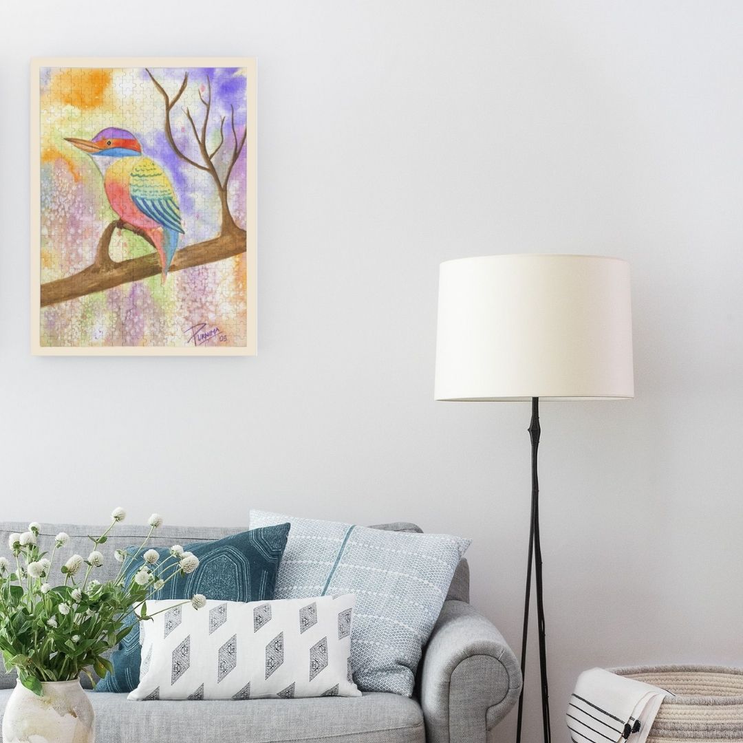 Mystical Bird Jigsaw Puzzle - Image 4