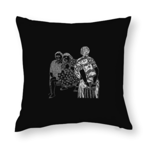The Onlooker – Stories from My Heritage Throw Pillowcase