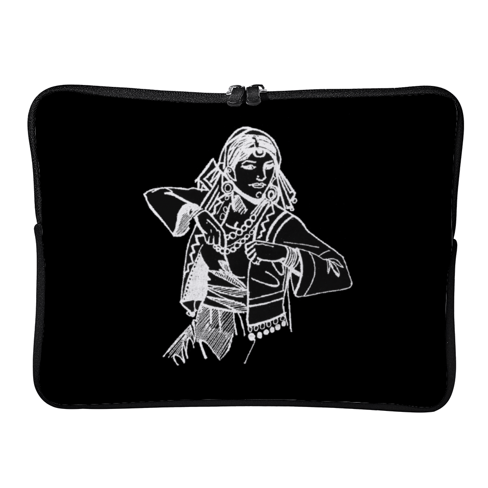 Folk Dance of the Warrior Woman - Dancing to My Heritage Laptop Sleeve