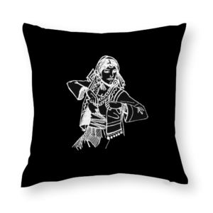 Folk Dance of the Warrior Woman – Dancing to My Heritage Throw Pillowcase