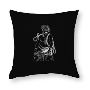 A Farmer’s Worth – Village Portraits from My Heritage Throw PIllowcase