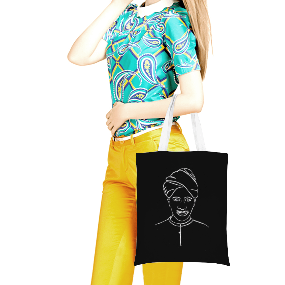 Portrait of a Young Man - Faces of My Heritage Tote Bag - Image 2