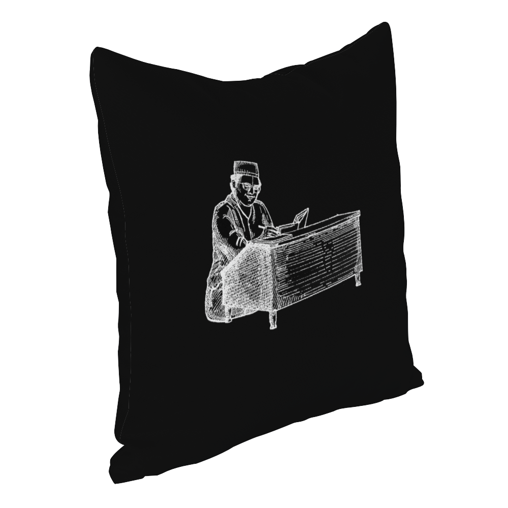 A Scholar's Words - Crafting My Heritage Throw Pillowcase - Image 2