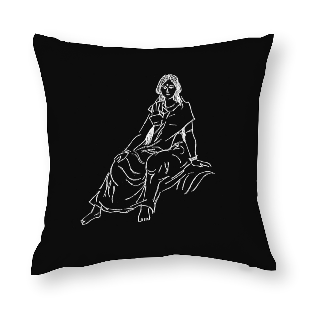 A Woman's Awakening - Shapes of My Heritage Throw Pillowcase