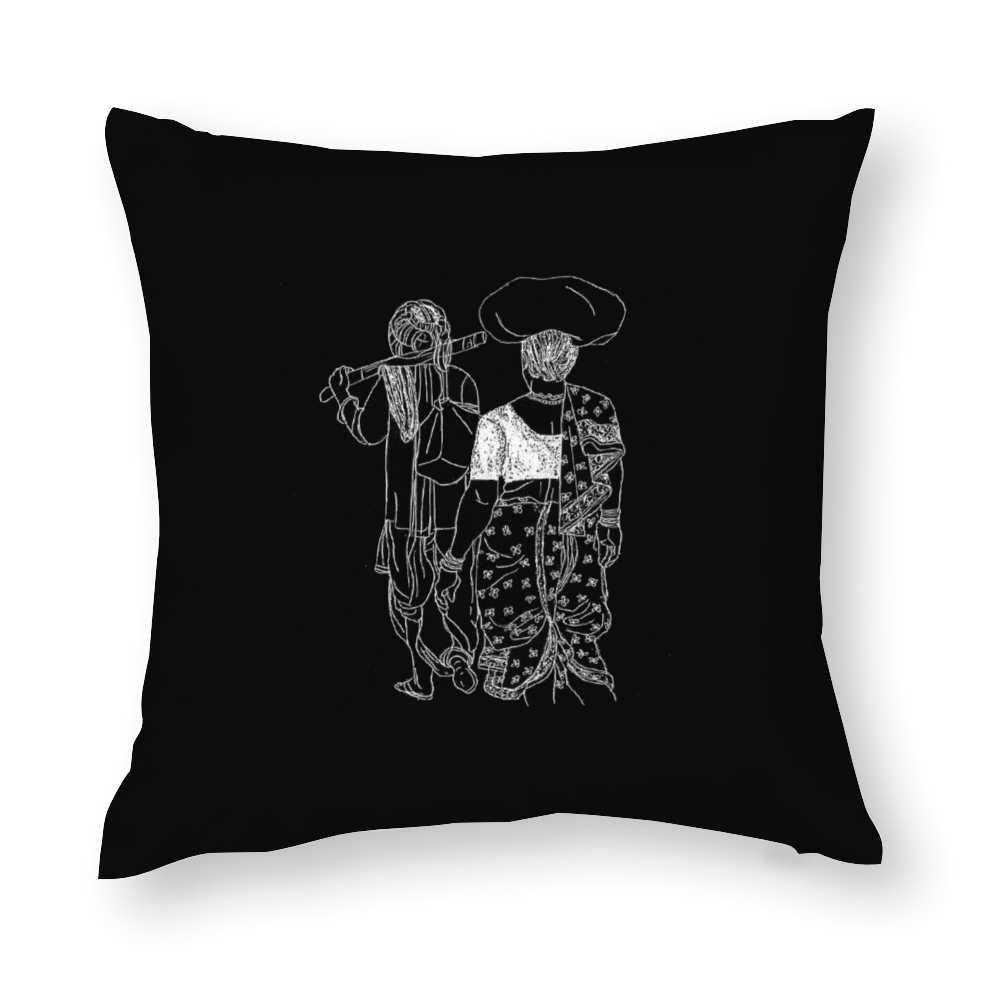 The Long Journey Home - Stories from my Heritage Throw Pillowcase
