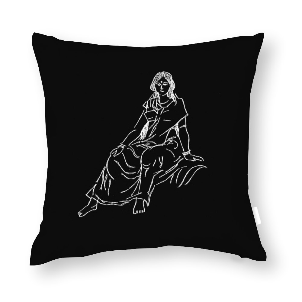 A Woman's Awakening - Shapes of My Heritage Throw Pillowcase - Image 4