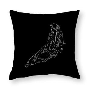 A Woman’s Rest – Shapes of My Heritage Throw Pillowcase