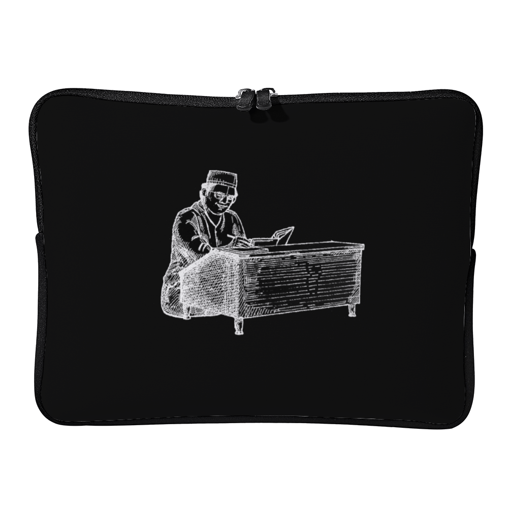 A Scholar's Words - Crafting My Heritage Laptop Sleeve