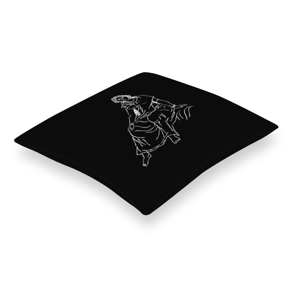 A Woman's Awakening - Shapes of My Heritage Throw Pillowcase - Image 3