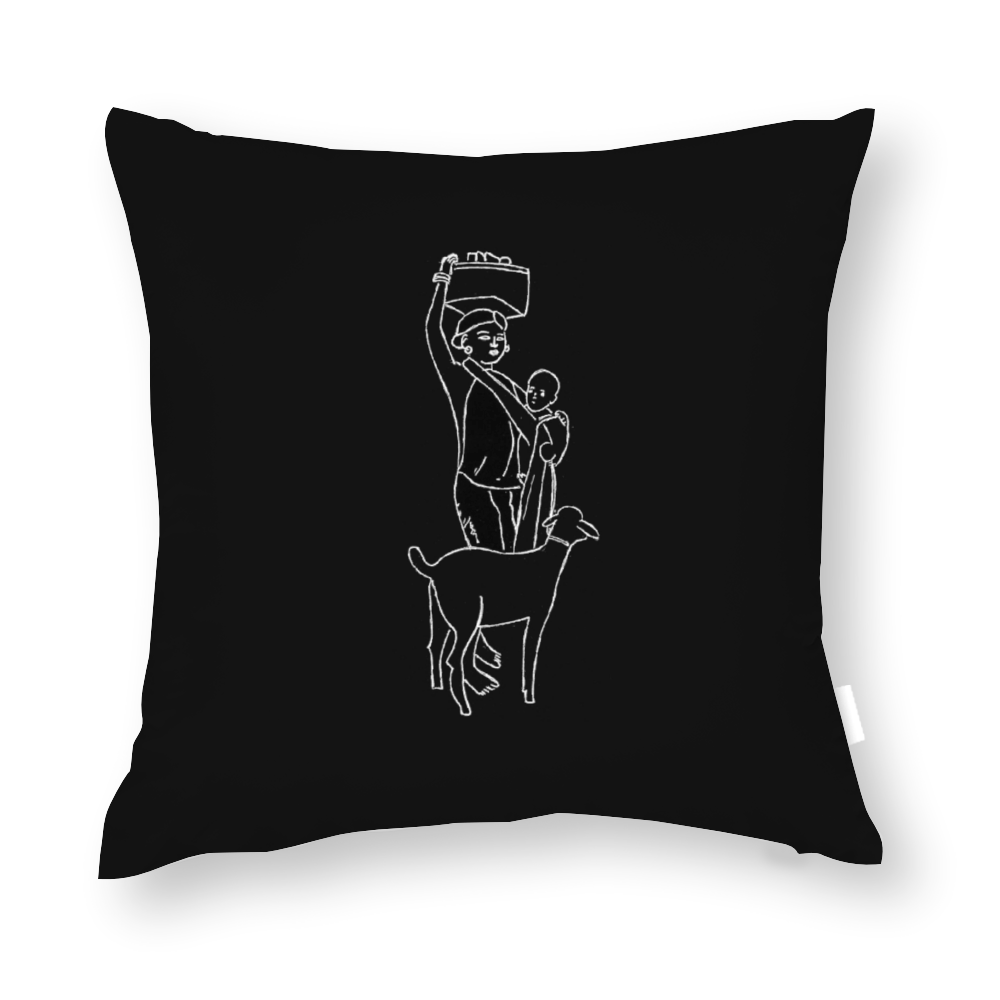 A Mother's Journey - The Way's of My Heritage Throw Pillowcase - Image 4