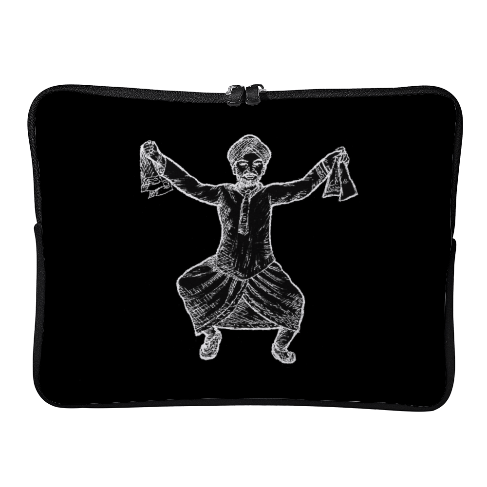 Bhangra Beats - Dancing to My Heritage Laptop Sleeve
