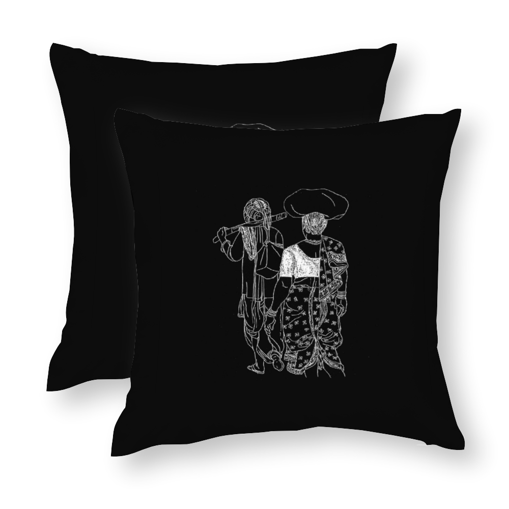 The Long Journey Home - Stories from my Heritage Throw Pillowcase - Image 5