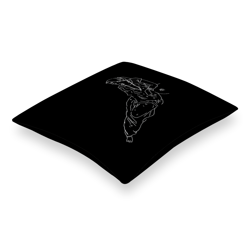 A Woman's Rest - Shapes of My Heritage Throw Pillowcase - Image 3