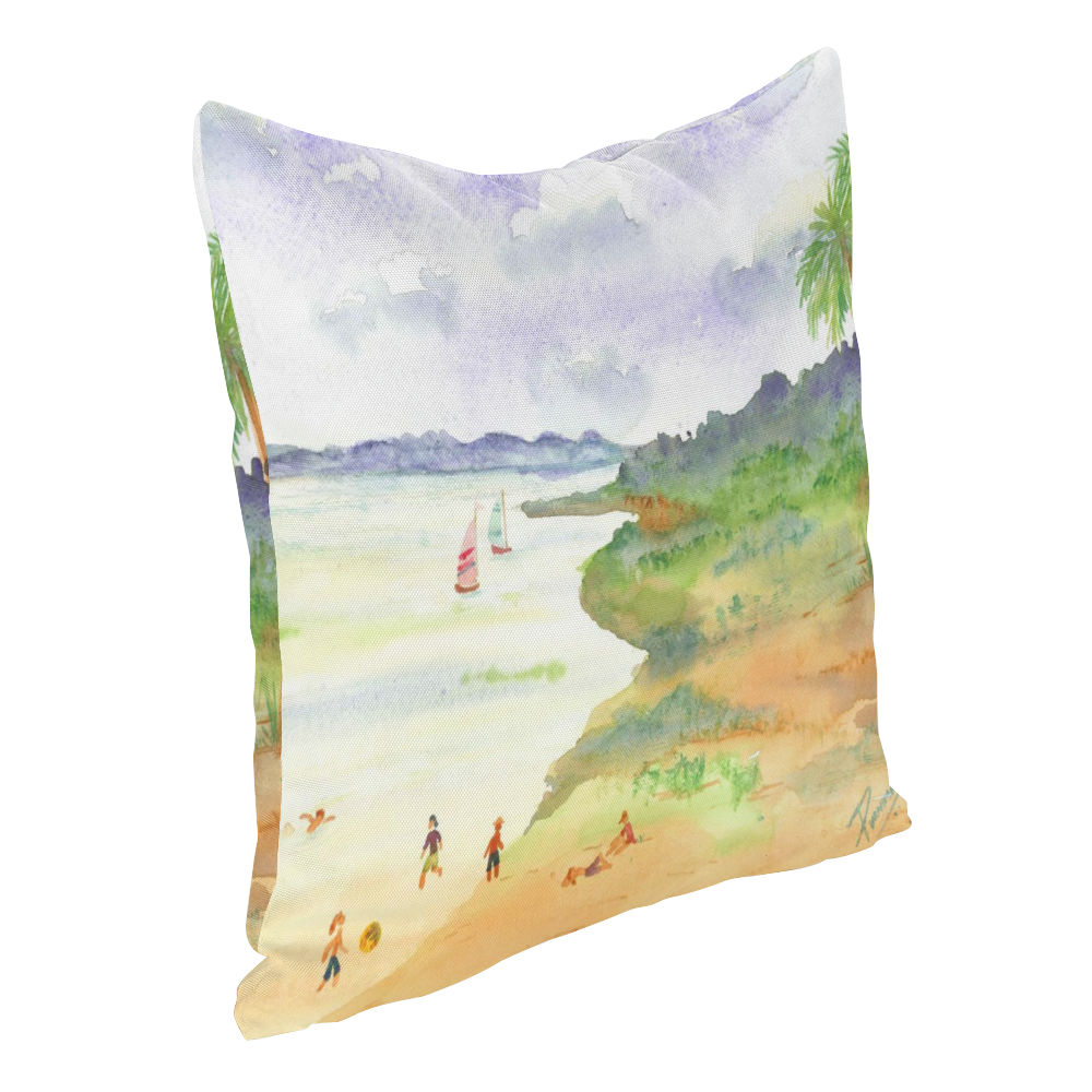 Sea Play Throw Pillowcase - Image 2