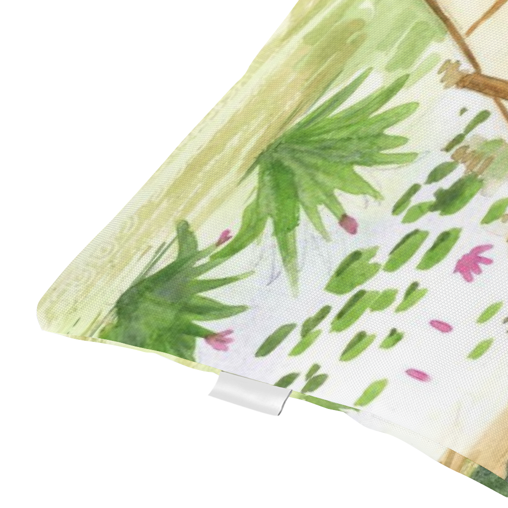 Beyond the Lily Pond Throw Pillowcase - Image 5