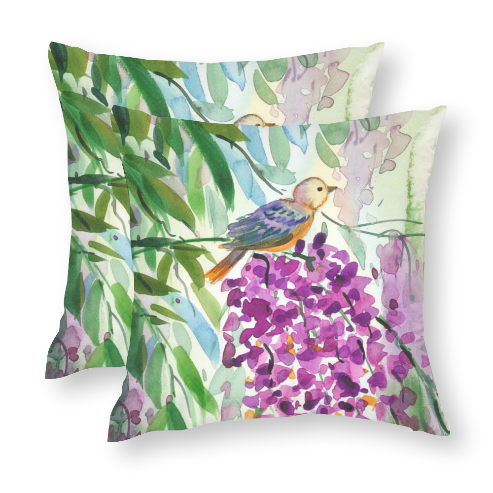 Song of a Nightingale Throw Pillowcase - Image 6