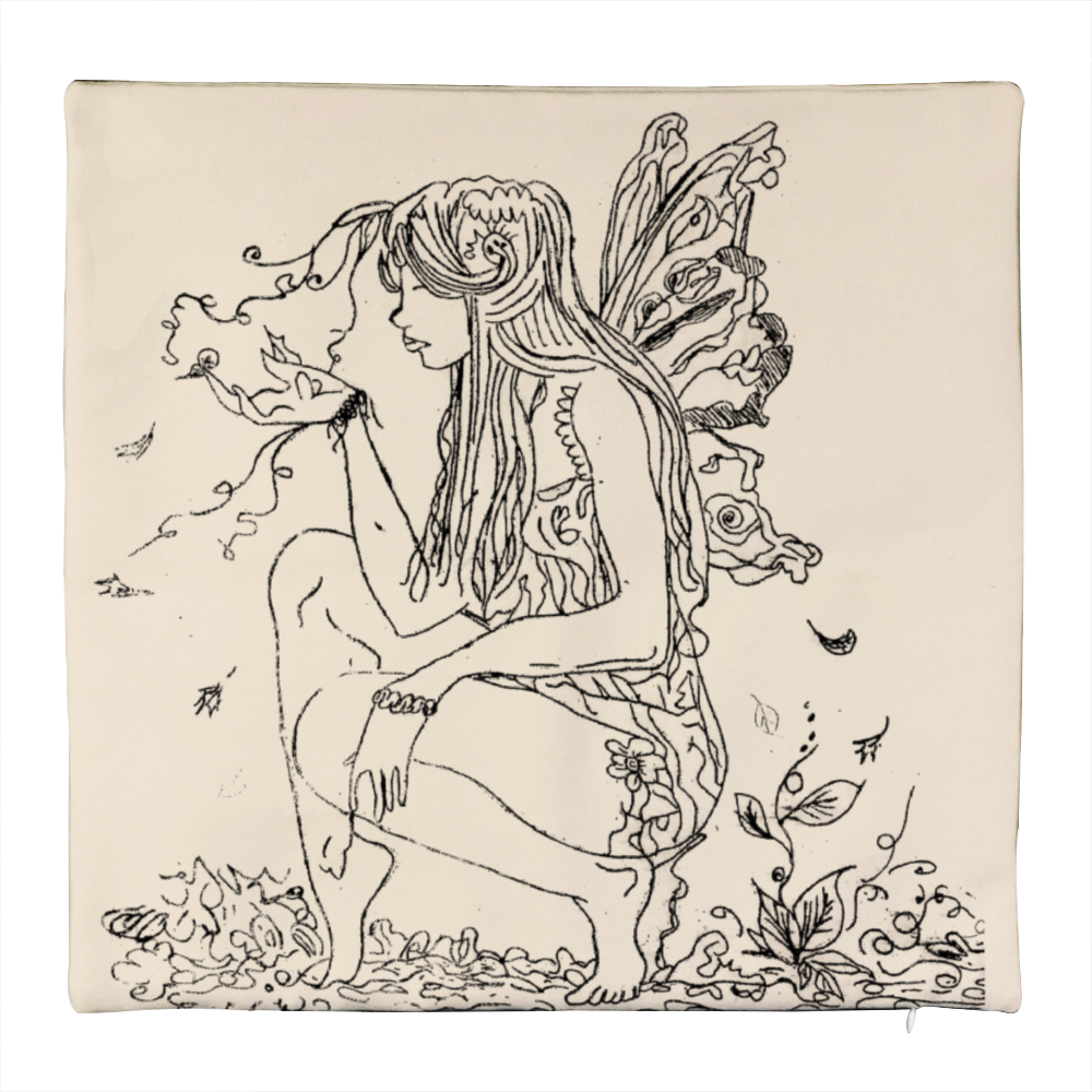 The Dreamcatcher Fairy Linen Pillowcase - Image 4