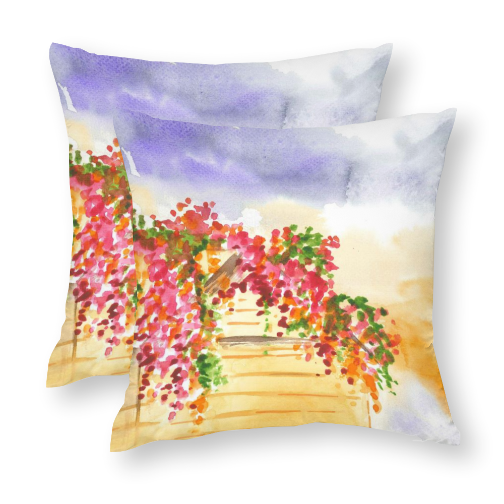 Storm Blooming Throw Pillowcase - Image 6