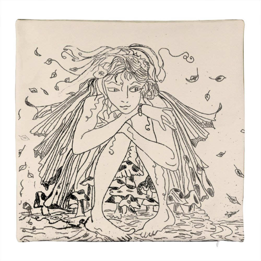 The Magical Meadow Fairy Linen Pillowcase - Image 4