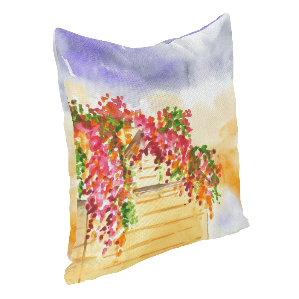 Storm Blooming Throw Pillowcase - Image 2