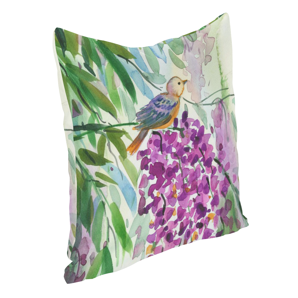 Song of a Nightingale Throw Pillowcase - Image 2