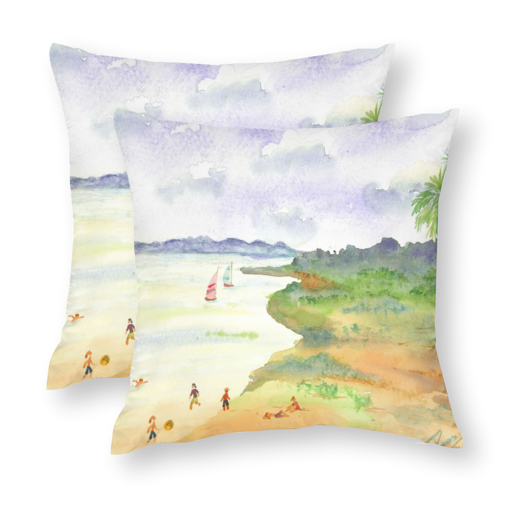 Sea Play Throw Pillowcase - Image 6