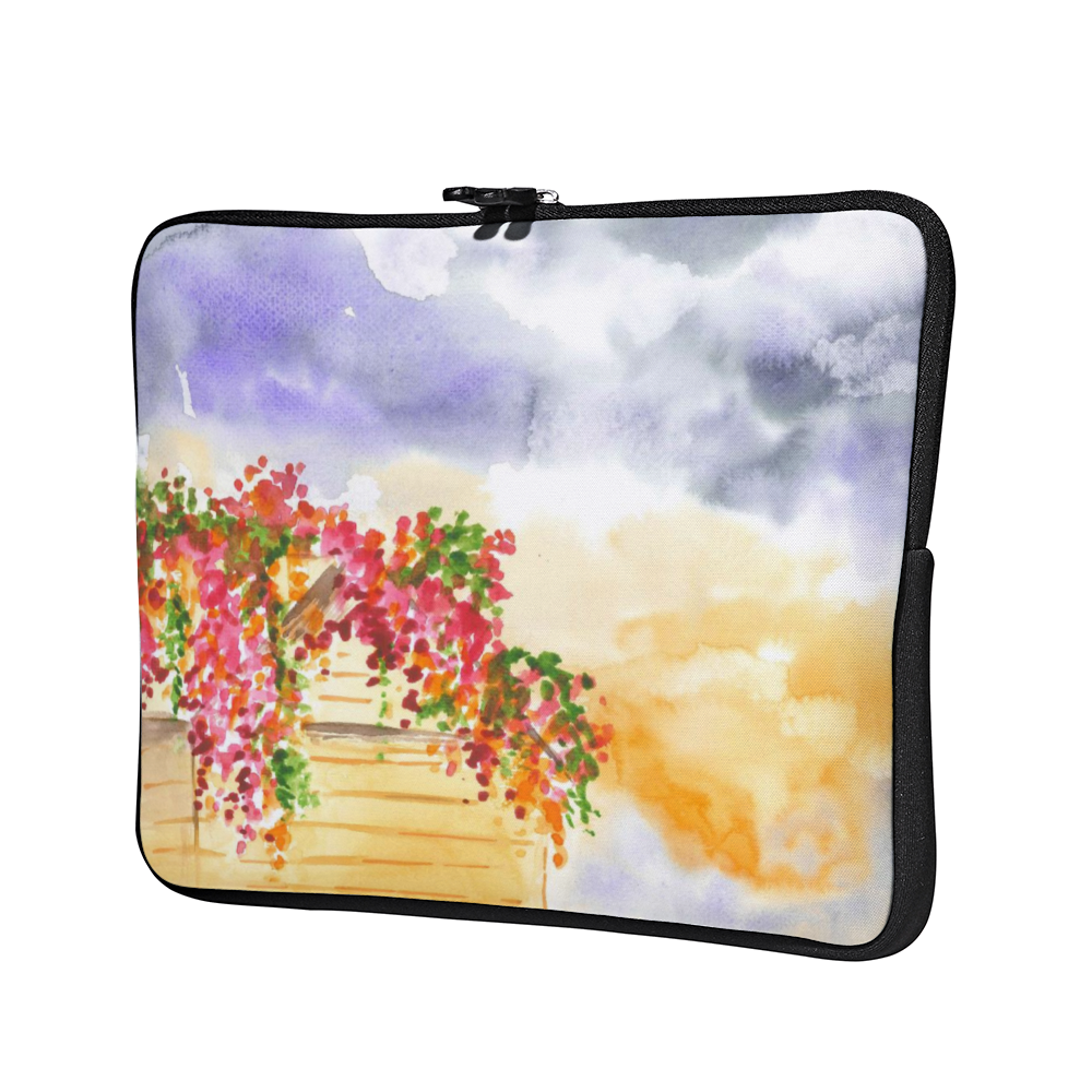 Storm Blooming Laptop Sleeve - Image 3
