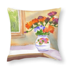Mood of Flowers Throw Pillowcase