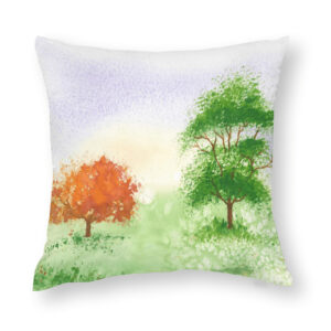 Shifting Seasons Throw Pillowcase