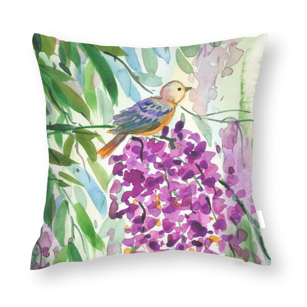 Song of a Nightingale Throw Pillowcase - Image 4