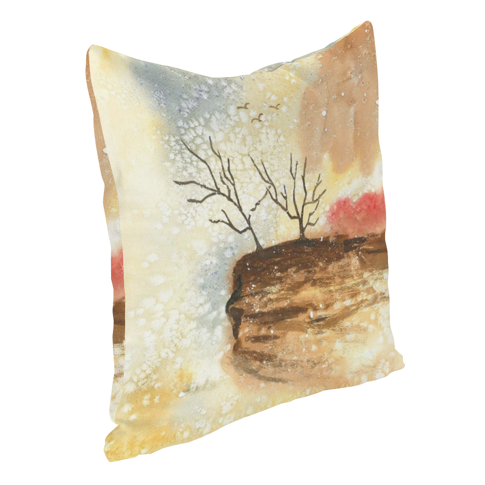 Oriental Winter Throw Pillowcase - Image 2