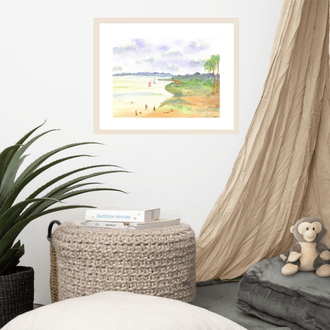 Poetic Landscapes - Sea Play Print - Image 4
