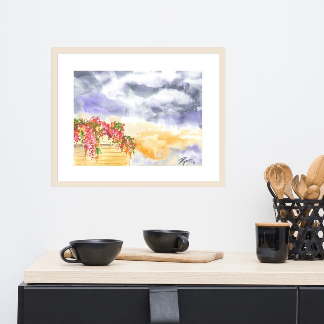 Poetic Landscapes - Storm Blooming Print - Image 5