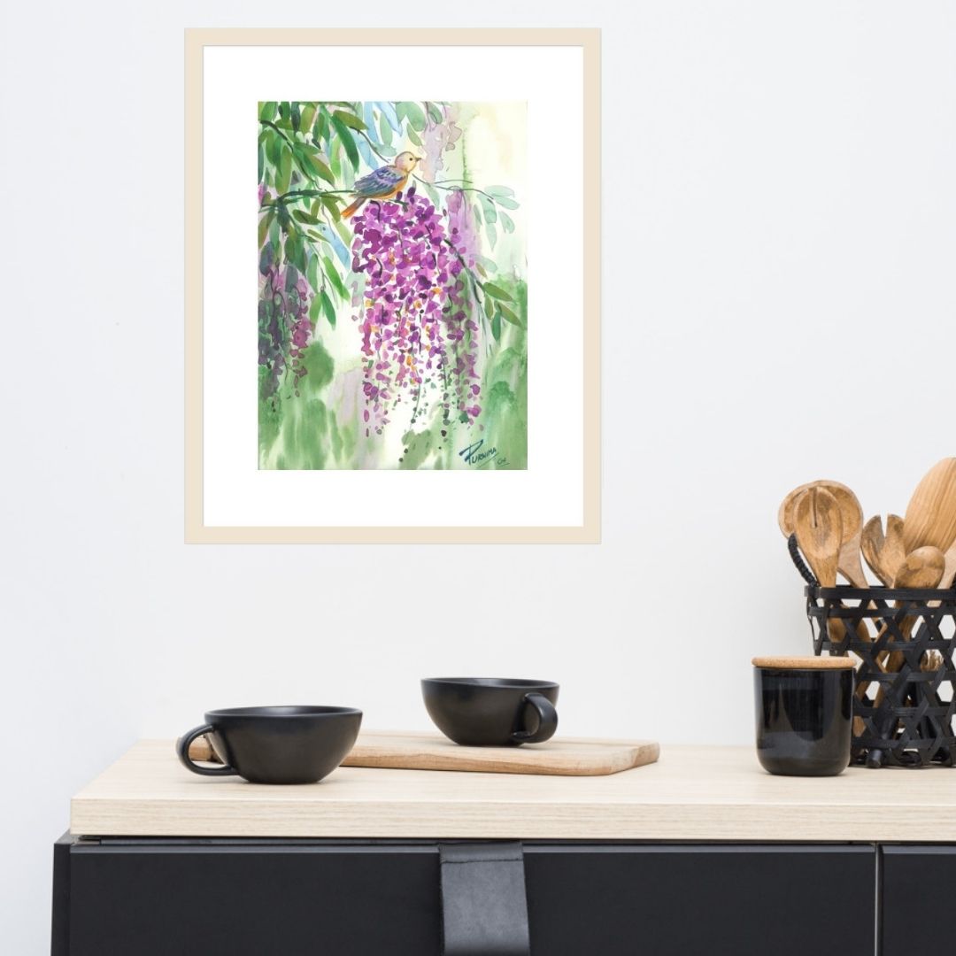 Poetic Landscapes – Song of a Nightingale Print - Image 5