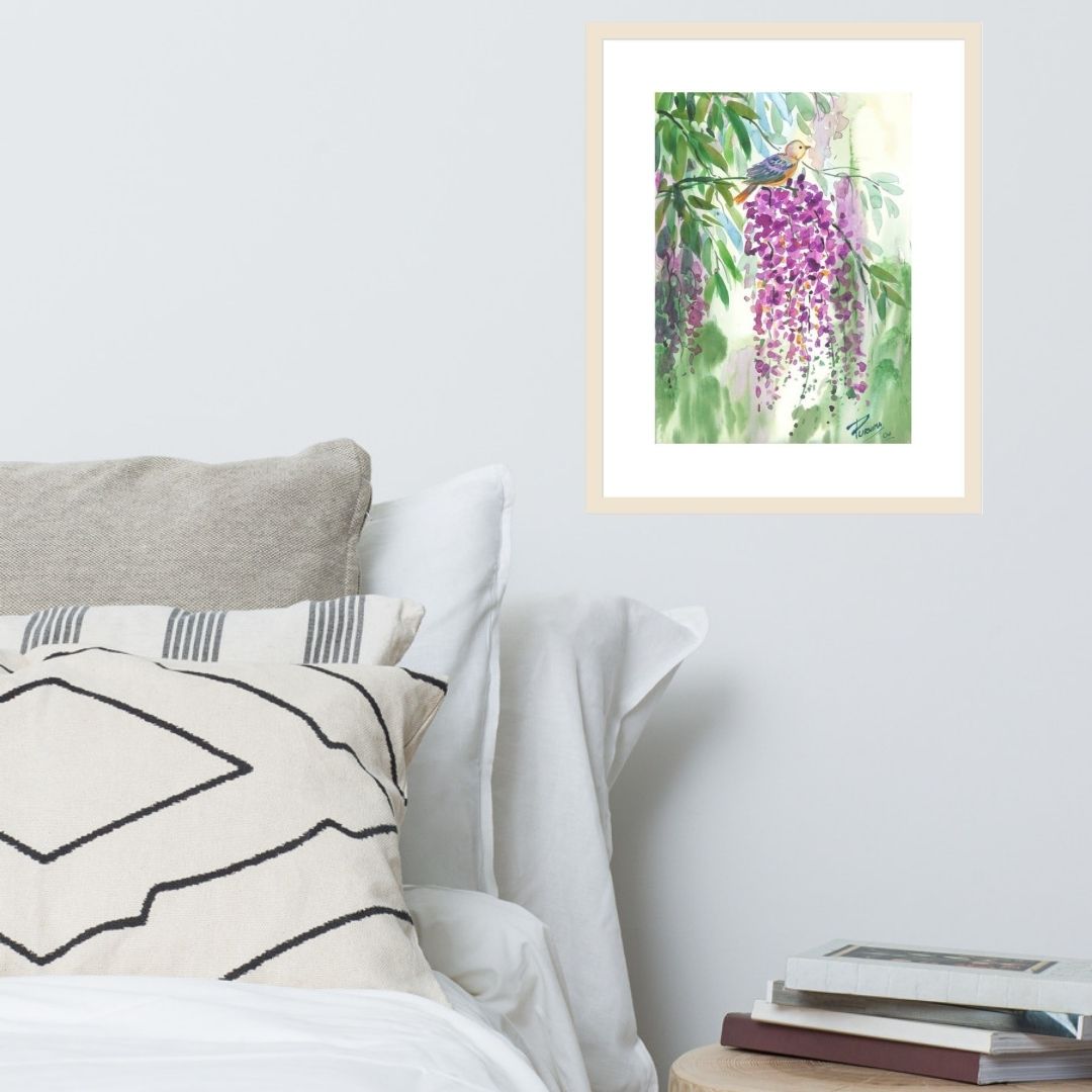 Poetic Landscapes – Song of a Nightingale Print - Image 6