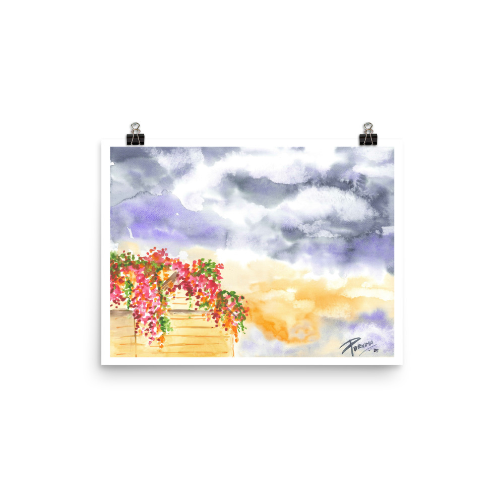 Poetic Landscapes - Storm Blooming Print - Image 2
