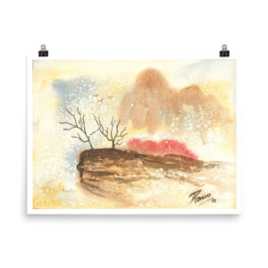 Poetic Landscapes – Oriental Winter Print