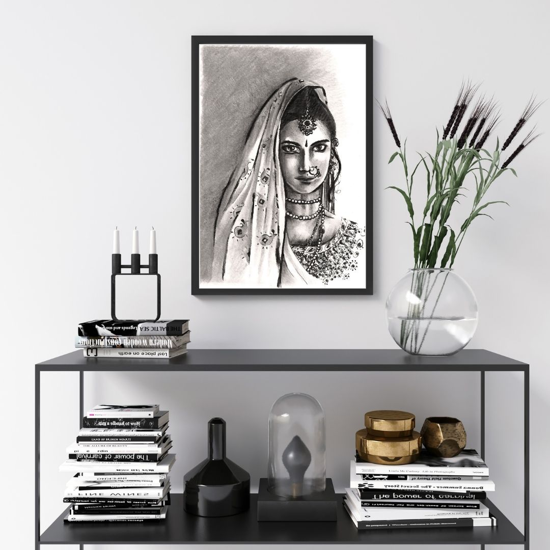 The Marks of Womanhood - The Sari Stories Print - Image 5