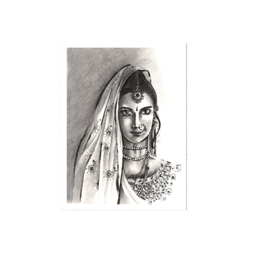 The Marks of Womanhood - The Sari Stories Print