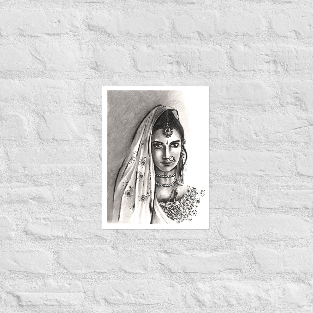The Marks of Womanhood - The Sari Stories Print - Image 2