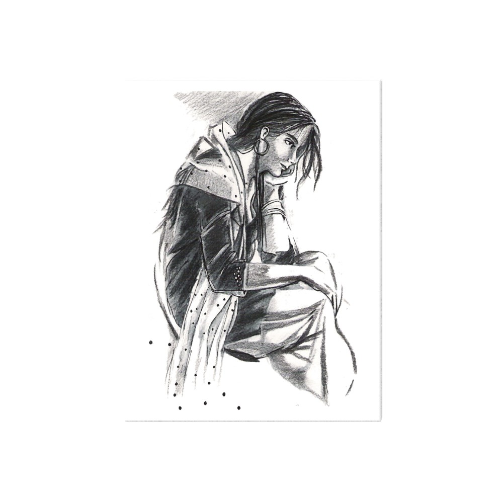 The Marks Of Womanhood – Taking Time Out for Myself Print